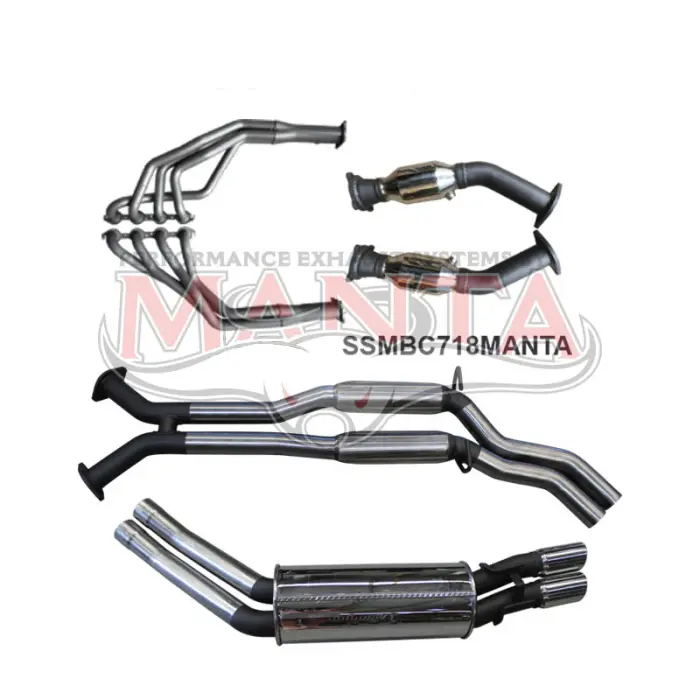 MANTA - VT-VZ V8 SEDAN 2.5" DUAL HOTDOG/MUFFLER - 1 3/4 HEADERS 