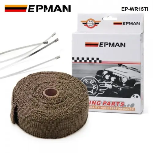 [EP-WR15TI] EPMAN HEAT WRAP TITANIUM 2" (10MTR)