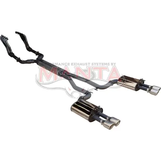 [HOLK128S3-178] MANTA DPE - VE VF V8 SEDAN WAGON 3" EXHAUST. 3.5" TIPS - 1 7/8 HEADERS 